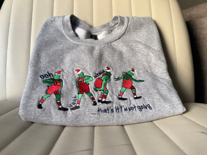 "That's it I'm not going" 💚